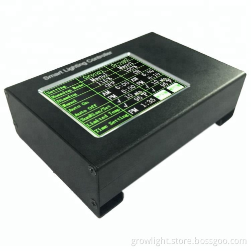 0-10V Controller With LCD Touchscreen Easily Remote View And Modify The Current Settings For Each Channel